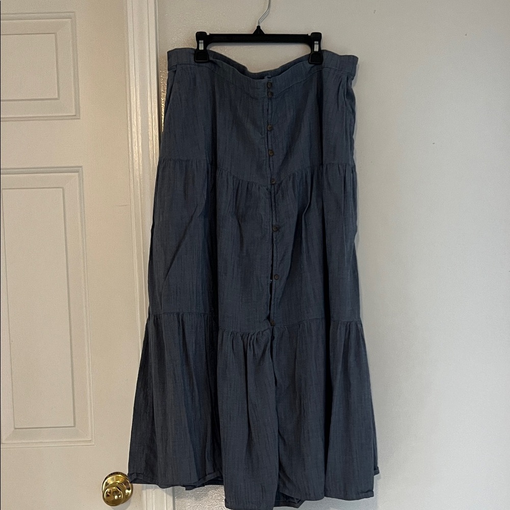 Old Navy Women's Denim Maxi Skirt